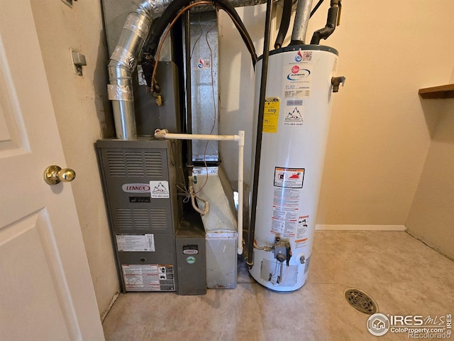 609 Andrea St, Fort Collins, CO 80524 - utilities featuring water heater and heating unit