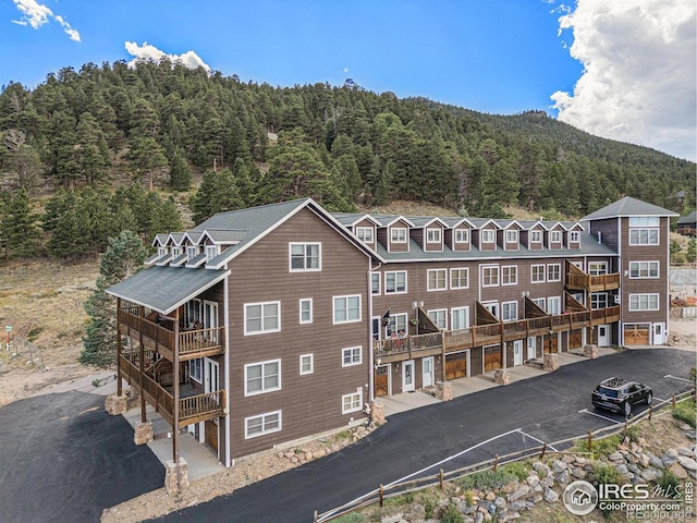 2625 Marys Lake Rd Unit S2, Estes Park, CO 80517 - drone / aerial view with a view of trees