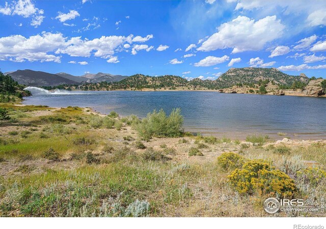 2625 Marys Lake Rd Unit S2, Estes Park, CO 80517 - property view of water with a mountain view