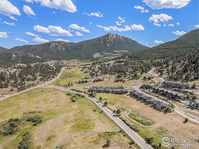 2625 Marys Lake Rd Unit S2, Estes Park, CO 80517 - birds eye view of property with a mountain view