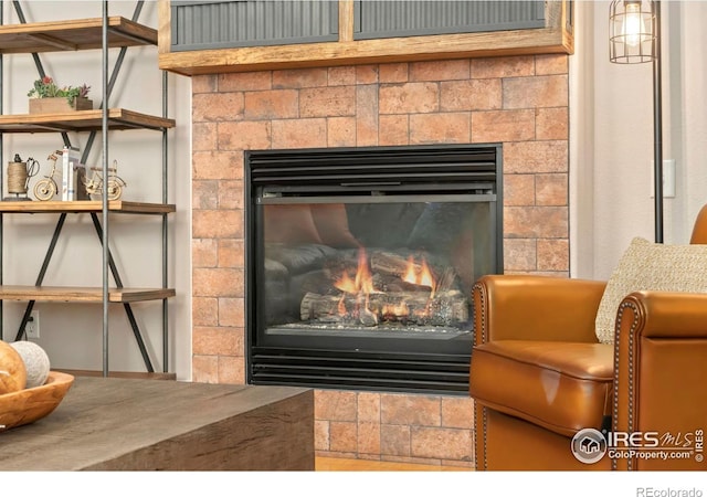 5125 Stetson Creek Ct Unit D, Fort Collins, CO 80528 - detailed view of a glass covered fireplace