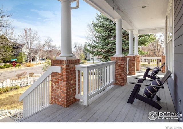 301 Indian Peaks Trl W, Lafayette, CO 80026 - deck featuring a porch
