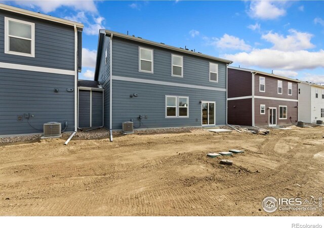 7153 Feather Reed Dr, Wellington, CO 80549 - back of house with central air condition unit