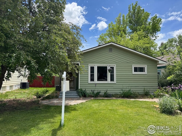117 Welch Ave, Berthoud, CO 80513 - view of front of property featuring central air condition unit