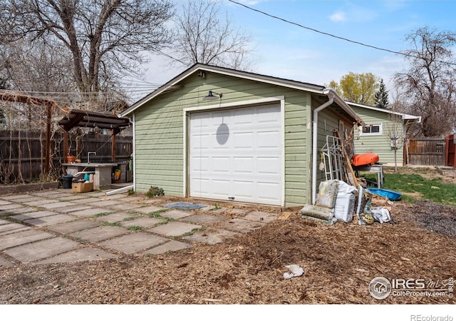 117 Welch Ave, Berthoud, CO 80513 - view of garage