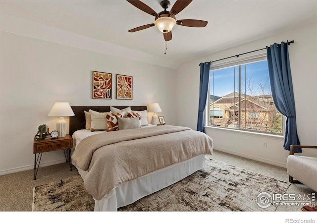 1827 Prairie Ridge Dr, Fort Collins, CO 80526 - carpeted bedroom featuring baseboards and ceiling fan