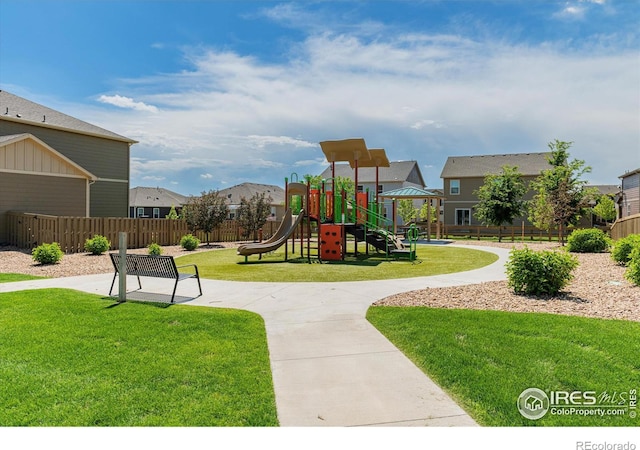615 Sawyers Pond Dr, Severance, CO 80550 - community play area with a residential view