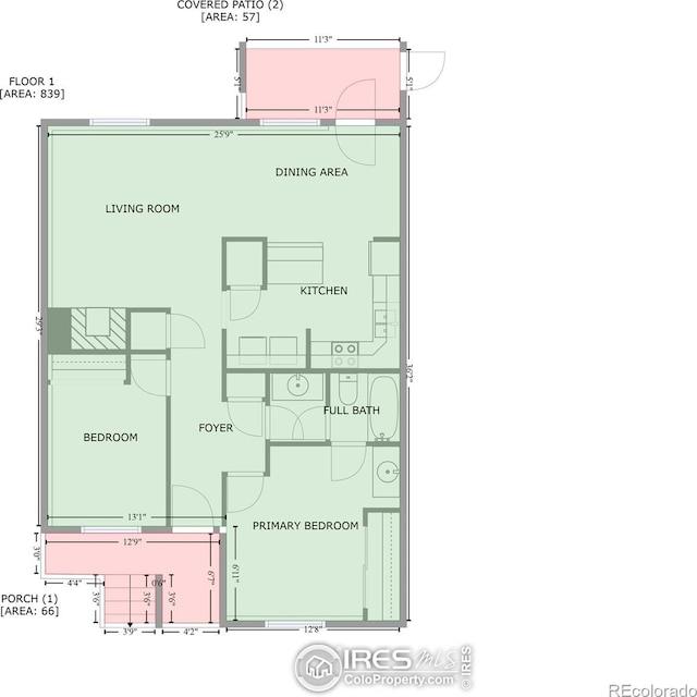 1640 Kirkwood Dr Unit 2011, Fort Collins, CO 80526 - view of layout