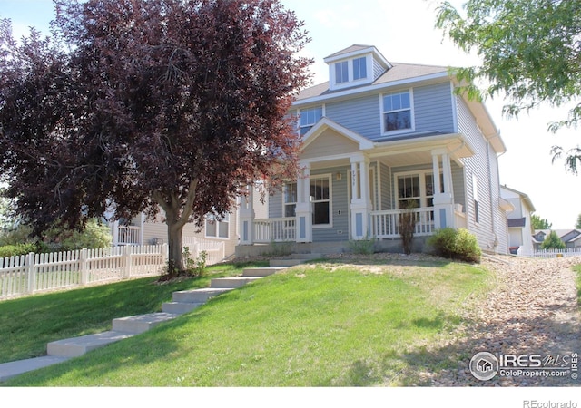 5735 Russell Cir, Frederick, CO 80504 - traditional style home with covered porch