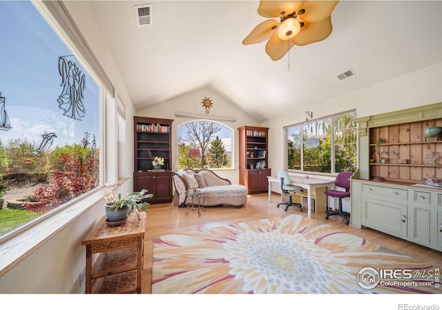 4514 Hoot Owl Dr, Berthoud, CO 80513 - sunroom with vaulted ceiling