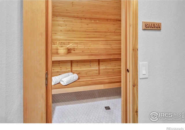 501 W Linden St, Louisville, CO 80027 - view of sauna featuring a textured wall