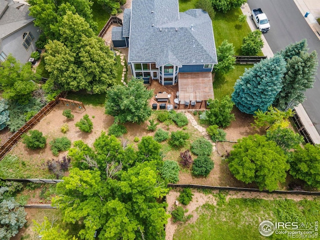 501 W Linden St, Louisville, CO 80027 - drone / aerial view
