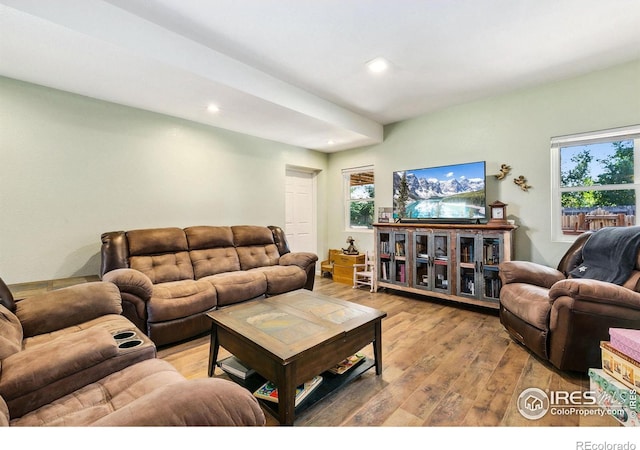 2017 Harmony Dr, Fort Collins, CO 80525 - living room with light wood-type flooring and recessed lighting