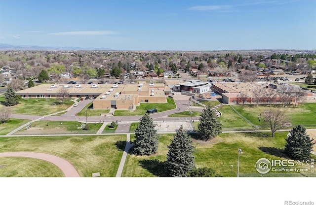 birds eye view of property featuring a residential view