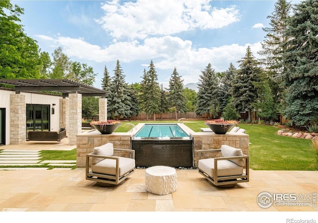 706 Juniper Ave, Boulder, CO 80304 - fenced backyard featuring a patio and area for grilling