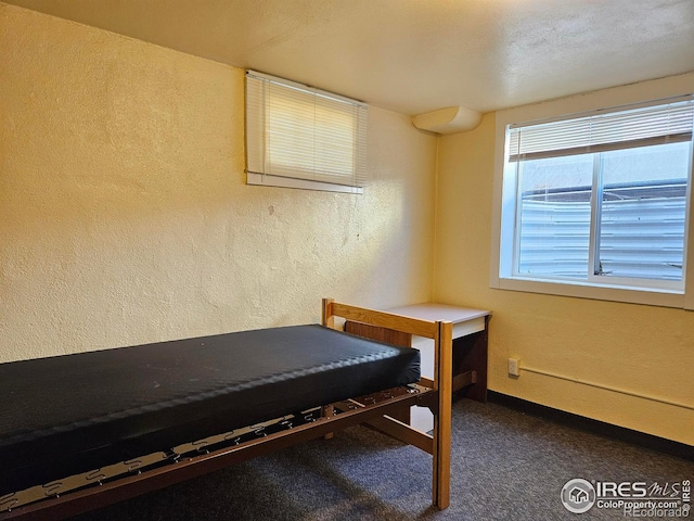 2211 10th Ave, Greeley, CO 80631 - unfurnished bedroom with a textured wall, baseboards, and carpet