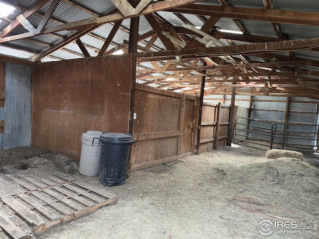 view of stable