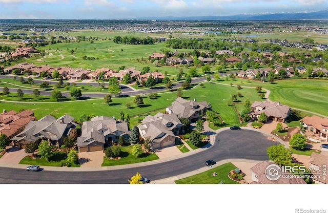 6701 Clovis Ct, Timnath, CO 80547 - aerial view of residential area featuring a golf club