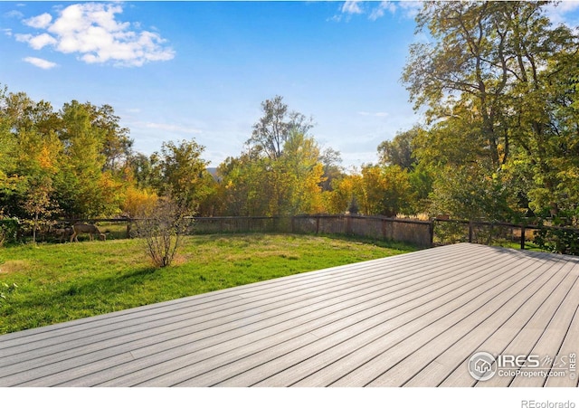 217 Park St, Lyons, CO 80540 - view of wooden terrace
