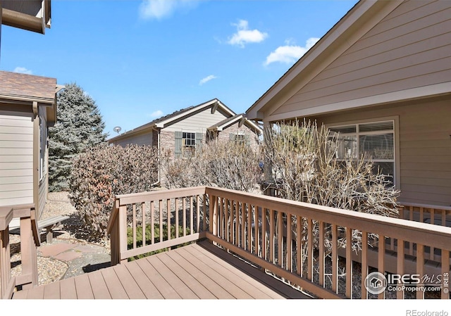 view of deck