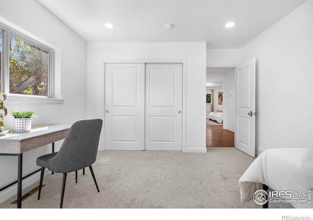 545 S Harrison Ln, Denver, CO 80209 - carpeted office featuring recessed lighting