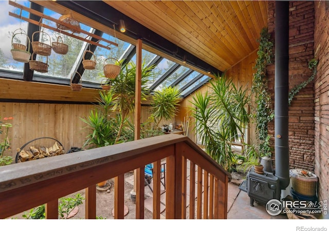 712 Aspen Dr, Lyons, CO 80540 - view of balcony