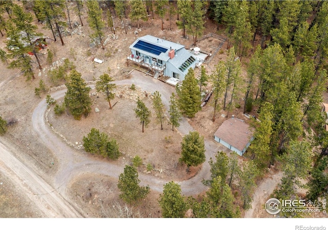 712 Aspen Dr, Lyons, CO 80540 - aerial view