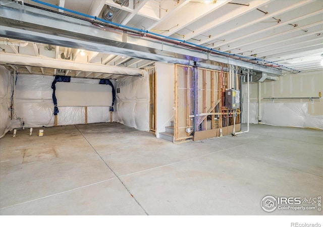 9283 Sedalia St, Commerce City, CO 80022 - unfinished basement featuring electric panel