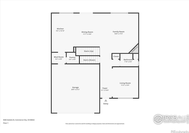 9283 Sedalia St, Commerce City, CO 80022 - view of layout