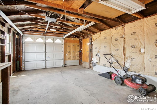 800 W 10th St, Loveland, CO 80537 - garage featuring a garage door opener