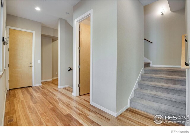 3620 Paonia St, Boulder, CO 80301 - interior space featuring recessed lighting, baseboards, and wood finished floors