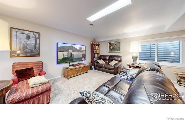 4058 Don Fox Cir, Loveland, CO 80537 - carpeted living area featuring visible vents