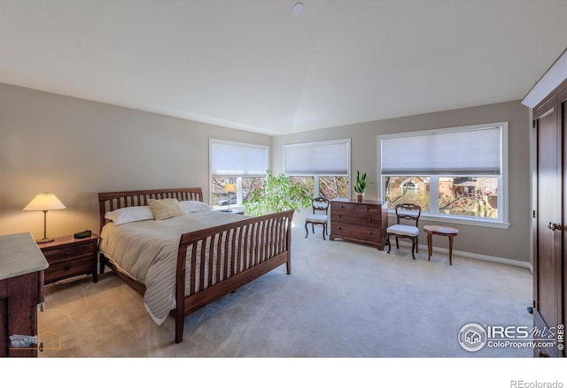 4921 Fountain St, Boulder, CO 80304 - bedroom with light colored carpet and baseboards
