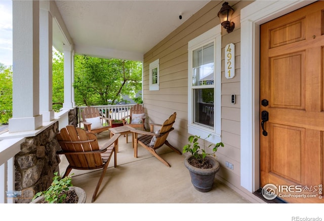 4921 Fountain St, Boulder, CO 80304 - view of covered porch