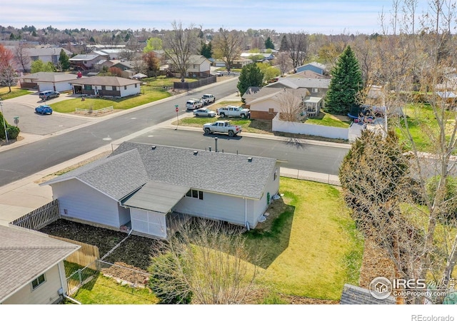 3735 W 8th St, Greeley, CO 80634 - bird's eye view with a residential view