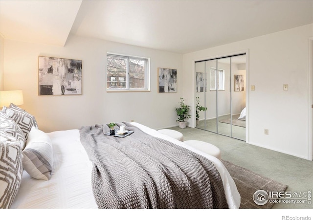 2610 Heidelberg Dr, Boulder, CO 80305 - carpeted bedroom featuring a closet and baseboards