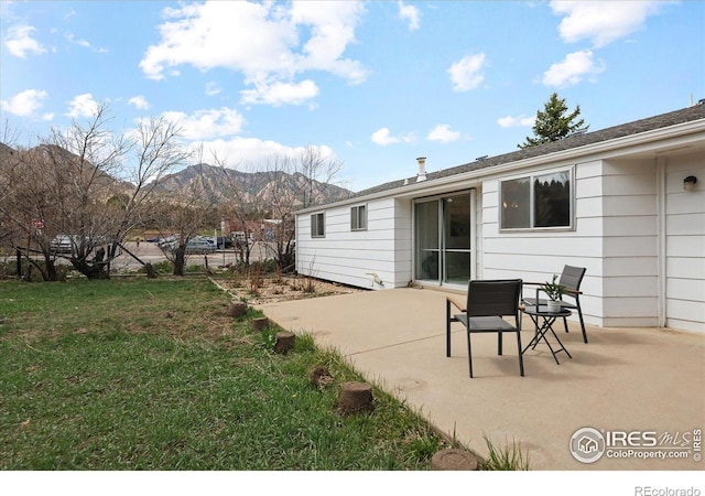 2610 Heidelberg Dr, Boulder, CO 80305 - view of patio featuring a mountain view