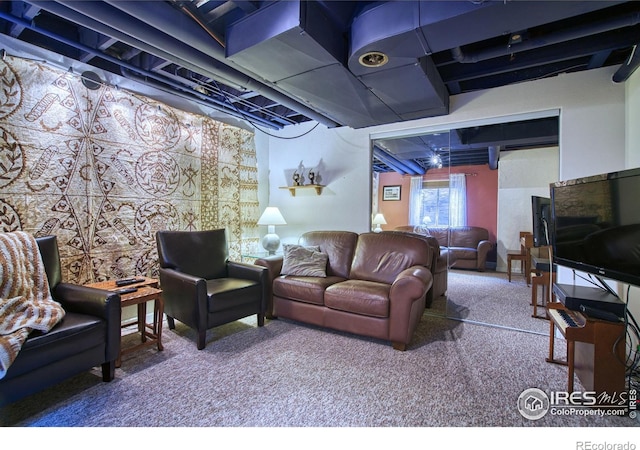 835 Kane Dr Unit 25, Longmont, CO 80501 - view of carpeted living room