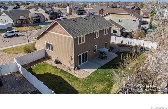 2118 74th Avenue Ct, Greeley, CO 80634 - birds eye view of property featuring a residential view