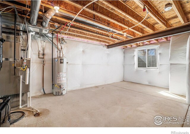 2118 74th Avenue Ct, Greeley, CO 80634 - below grade area featuring water heater