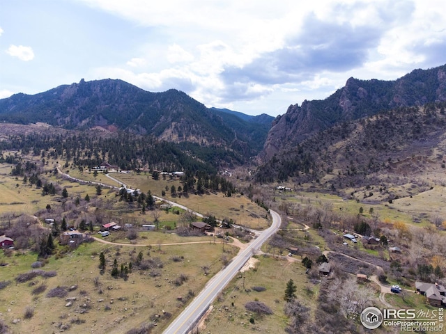 3786 Eldorado Springs Dr, Boulder, CO 80303 - property view of mountains with a rural view