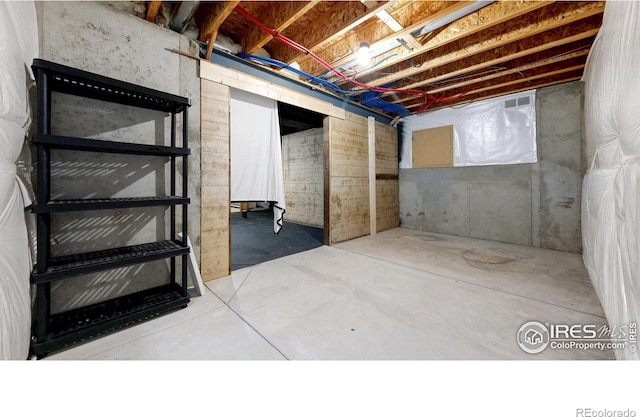 5543 Calgary St, Timnath, CO 80547 - view of unfinished below grade area