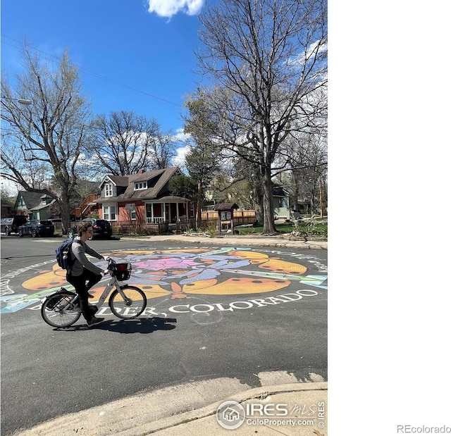 2276 Goss Cir, Boulder, CO 80302 - view of asphalt street featuring curbs and sidewalks