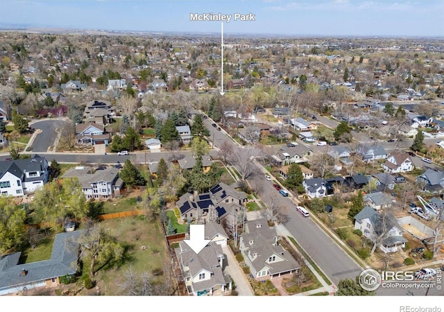 245 Spruce St, Louisville, CO 80027 - aerial view with a residential view