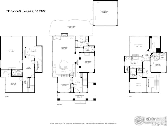 245 Spruce St, Louisville, CO 80027 - plan