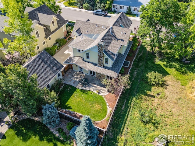 245 Spruce St, Louisville, CO 80027 - aerial perspective of suburban area