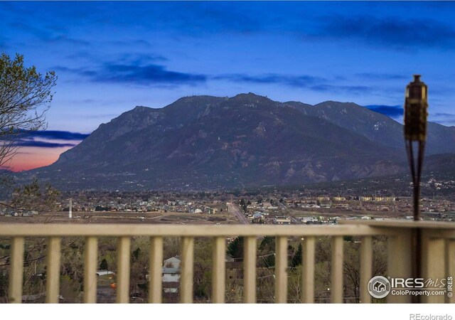 1458 Friendship Ln W, Colorado Springs, CO 80904 - mountain view