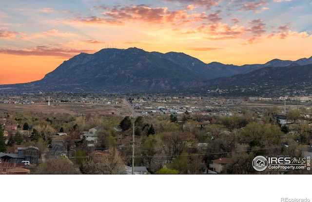 1458 Friendship Ln W, Colorado Springs, CO 80904 - mountain view