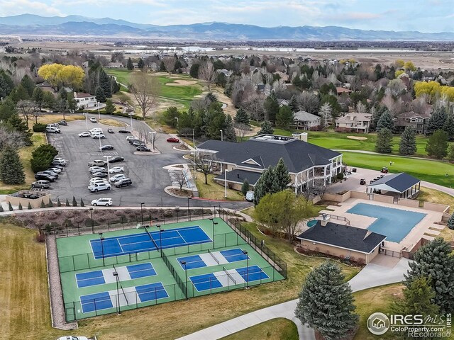 5105 Nelson Ct, Fort Collins, CO 80528 - drone / aerial view featuring a mountain view