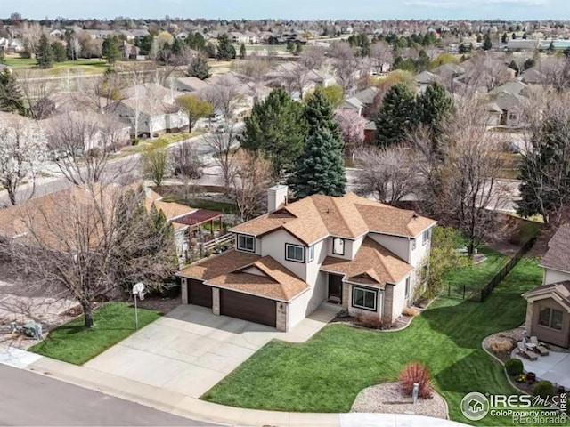 5105 Nelson Ct, Fort Collins, CO 80528 - drone / aerial view with a residential view